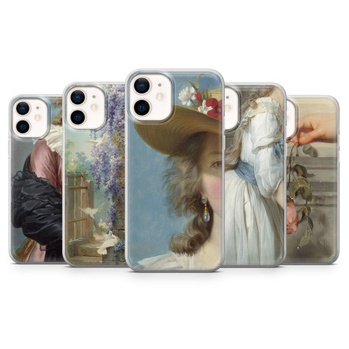 Love in Art Phone Case Renaissance Cover for Iphone 14 13 Etsy