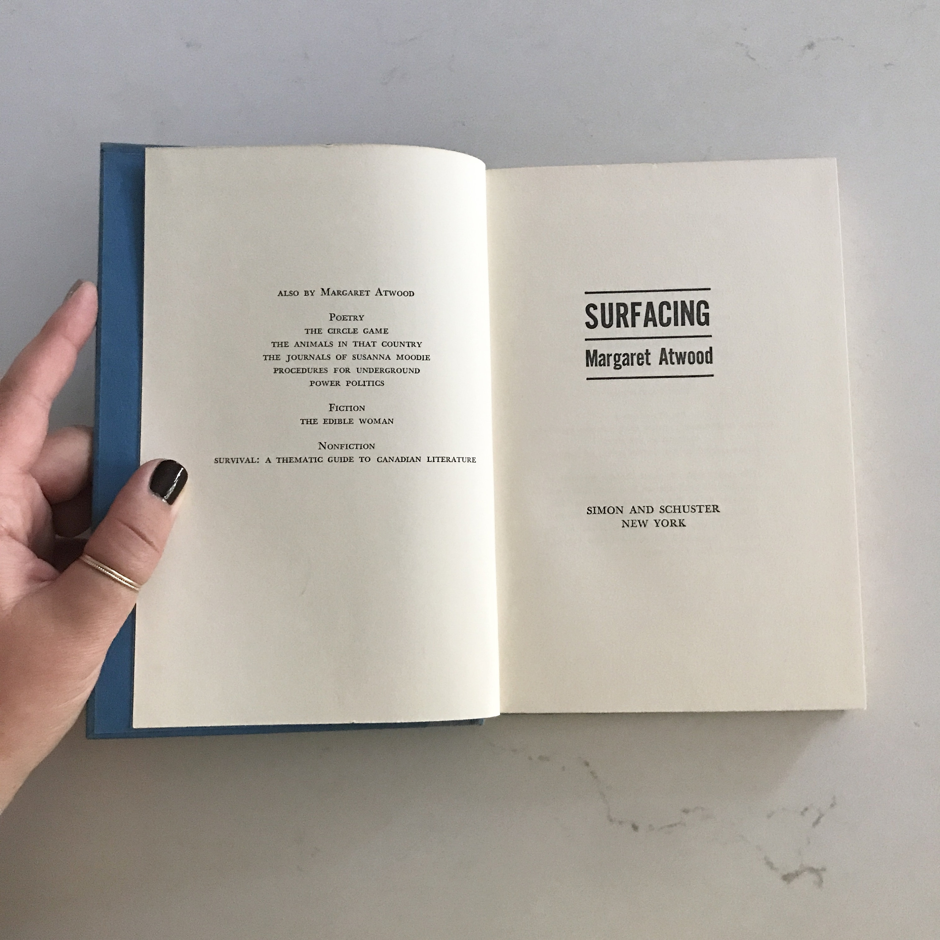 Surfacing Margaret Atwood First US Edition First Printing - Etsy Surfacing Margaret Atwood First US Edition First Printing - Etsy