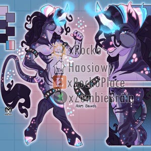 Unicorn fursona adopt furry adoptable character Pride Month