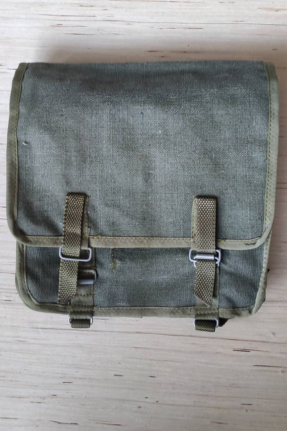 Pannier bag, Motorcycle saddle bag, Army surplus,… - image 6