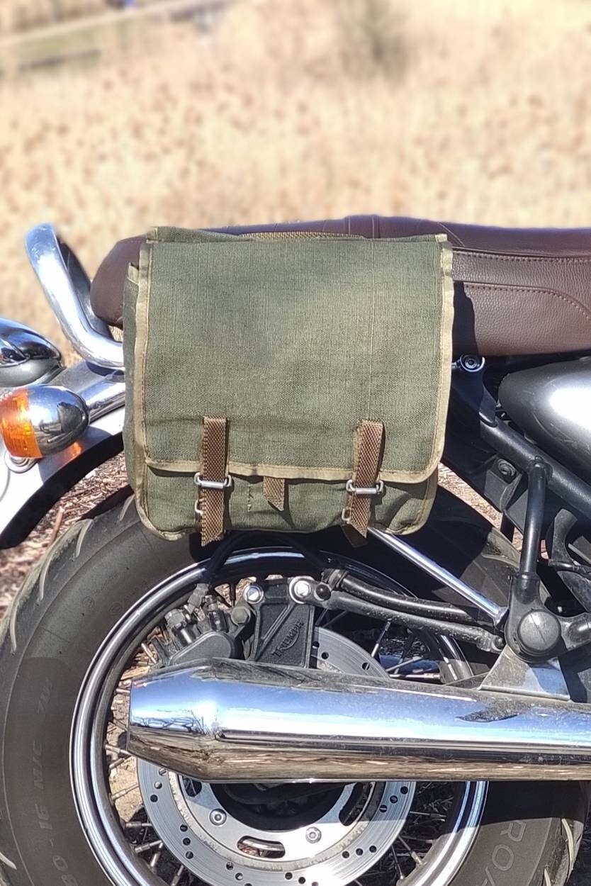 Funda de lona para moto URAL 1 bolsillo grande -  México