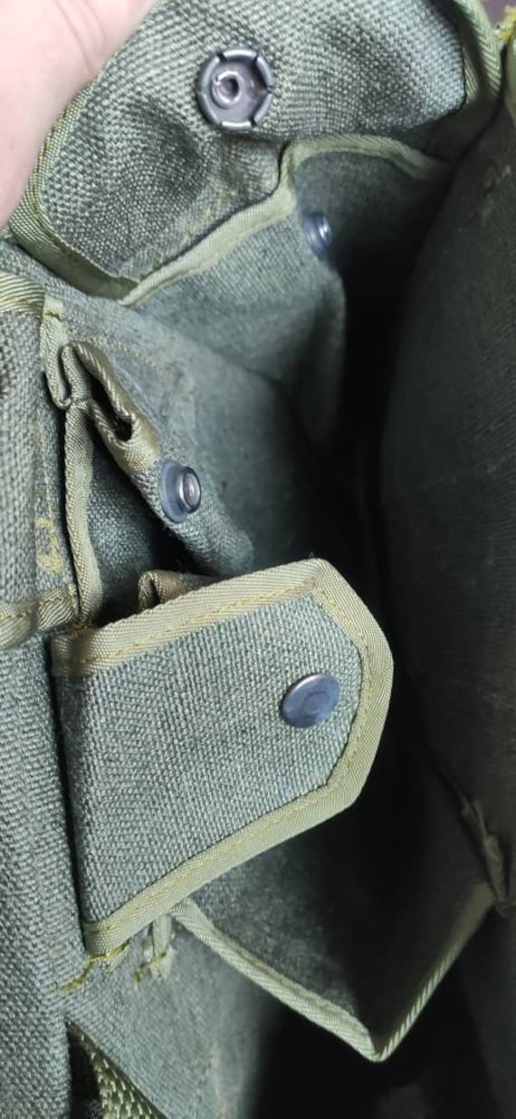 Pannier bag, Motorcycle saddle bag, Army surplus,… - image 8