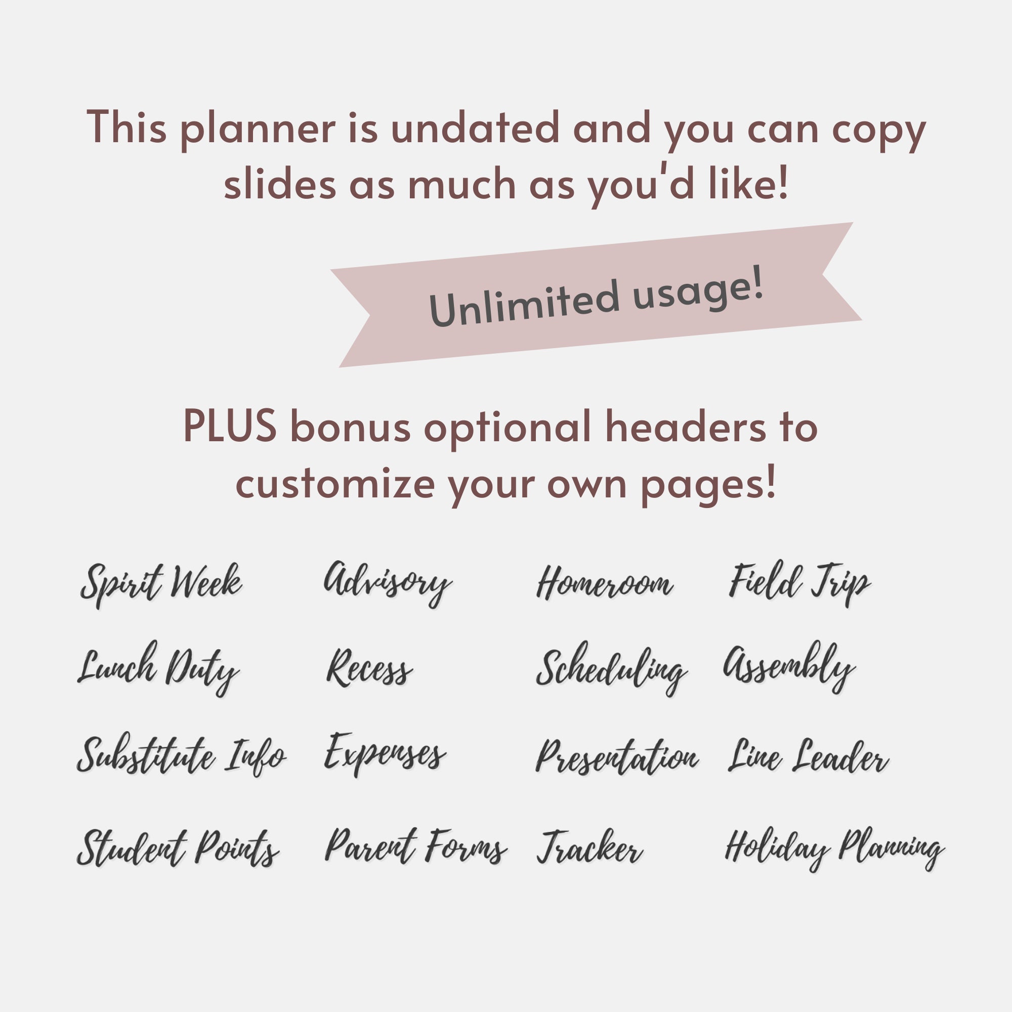 Digital Teacher Planner on Powerpoint Powerpoint Teacher - Etsy