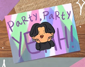 BTS Opened 2016 Season Greeting |bts Card |bts Party Decor |bts