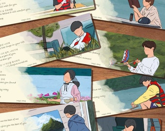 In the Soop Bookmarks, Personalized, Aesthetic Season 1 Army