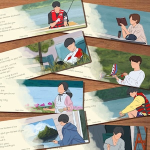 In the Soop Bookmarks, Personalized, Aesthetic Season 1 Army