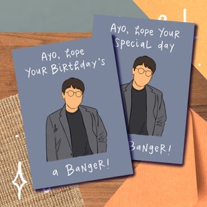Carte Hitman Bang Meme, anniversaire drôle, jour spécial, ami