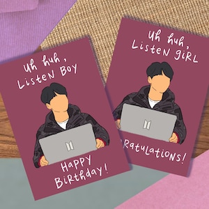 Suga "Uh Huh Listen" Geburtstag, Glückwunsch, Yoongi, Liebe, Lustig