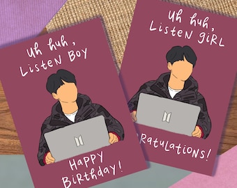 Suga "Uh Huh Listen" Meme Birthday, Congrats, Yoongi, Love, Funny