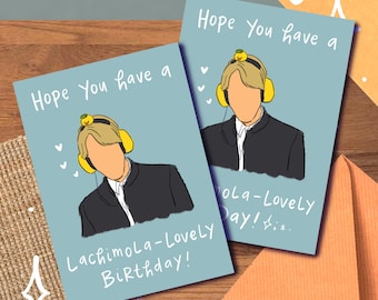 Jimin Lachimolala Birthday Card/Print, Special Day Gift