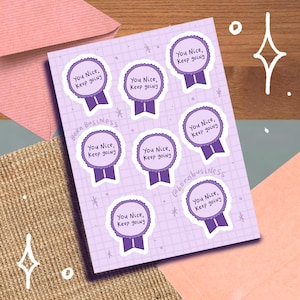 Jimin stickervel 'You Nice, Keep Going', lint legerdecoratie cadeau