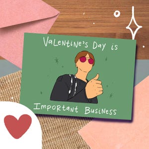 J-Hope "Important Business" Biglietto/stampa di San Valentino, Meme Galentine Army Bangtan Hobi