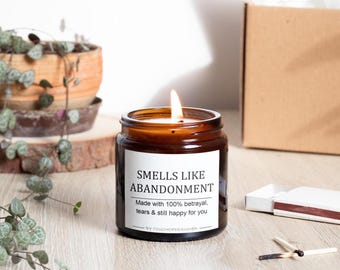 Gerucht wie verlassene Kerze, lustiges Abschiedsgeschenk, Mitarbeiter, Abschiedsgeschenk, Ruhestandsgeschenk, Umzugsgeschenk