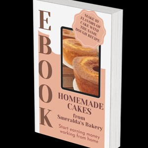 E-book - Make 10 flavors of cake with the same dough recipe