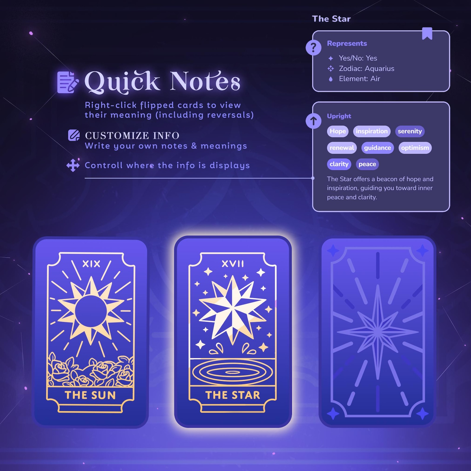 Tarot Card Stream Widget - for Twitch • Youtube • Any Platform | Major ...