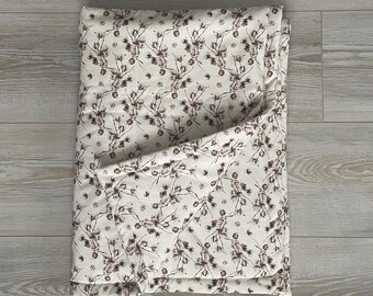 Padded baby blanket made of jersey 70 x 90 cm | Cuddly blanket for strollers & baby beds