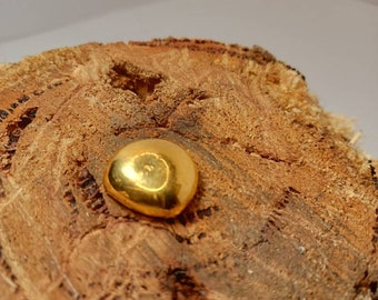 7g 24k Pure Gold Chunk Ball Bead (Custom Order)