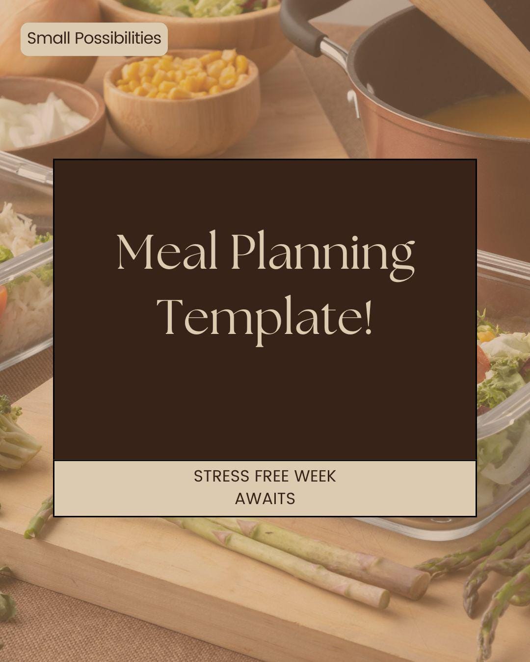 Weekly Meal Plan Printable Meal Prep Planner for Easy, Stress-free Meal ...