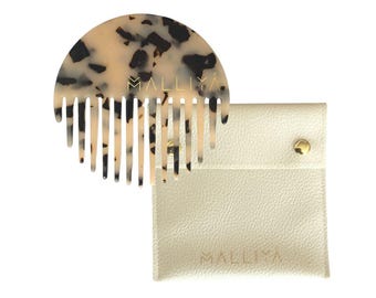 べっ甲ヘアコーム | セルロースアセテート両面ピック - Etsy 日本