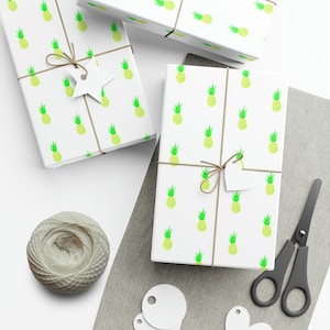 Finally! Fun Gift Wrap Papers - pineapple