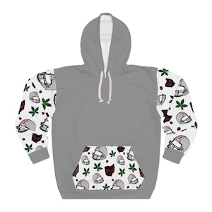 Inspired Unisex Pullover Hoodie  Ohio - gray