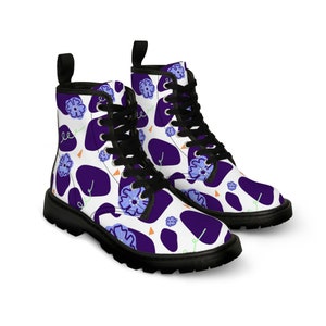 Canvas Boots - our sweet Violet