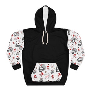 Football Inspired Unisex Pullover Hoodie  Ohio
