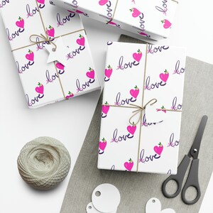Finally! Fun Gift Wrap Papers - love wrapping paper