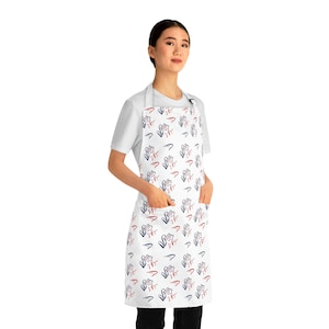 Apron - Go flyers - university of Dayton inspired design