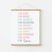 Affirmations Printable Wall Art Custom Affirmations for - Etsy