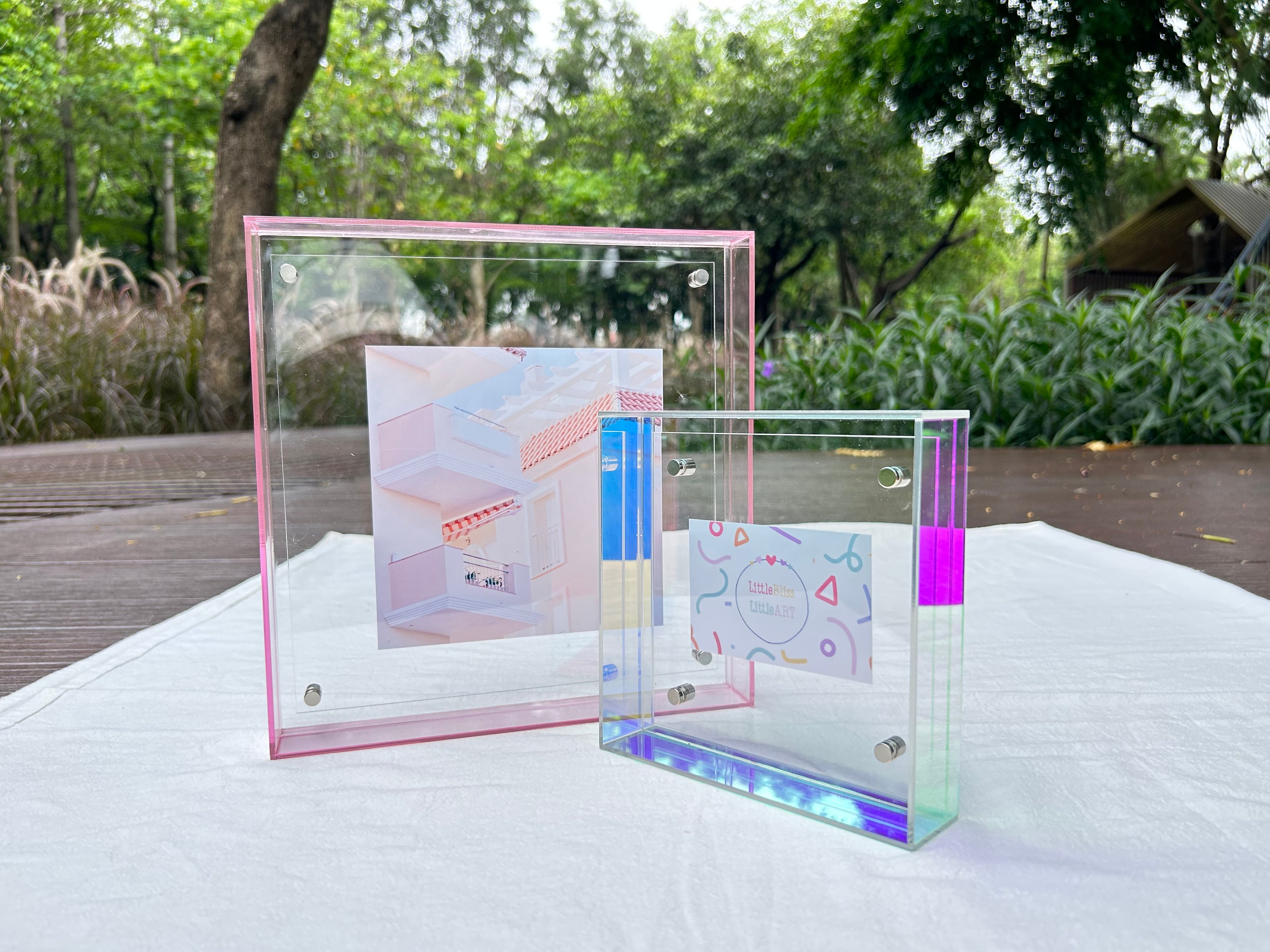 ゲル加工アートフレーム 60x40 frame - Etsy 日本