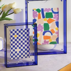 Transparent Acrylic Photo Frame,Creative Photo Frame,Acrylic Storage Box,Acrylic Magnet Photo Frame,DIY Frame,Children,Poster Mounting,Gifts