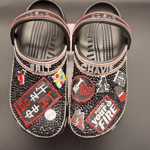 Personalized Bling Crocs