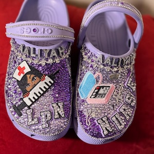 Personalized Nurse Crocs