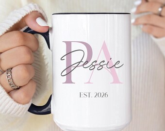 Personalized Physicians Assistant Mug, PA Student Gift, Physician Assistant in Progress, PA Graduation, Med Assistant, Future Physician Grad