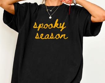 Spooky Season Shirt, Comfort Colors® Tee, Halloween Shirt, Spooky Halloween Shirt, Halloween T-Shirt, Halloween Gift, Funny Halloween Shirt