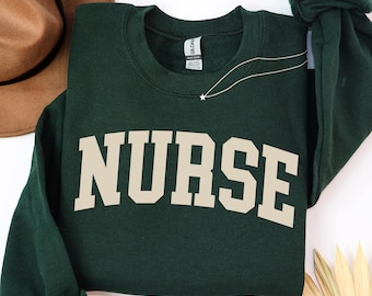 Nurse Sweatshirt, RN Graduation Gift, Registered Nurse Crewneck, BSN Graduation Gift, Nursing Student Sweatshirt, Future Nurse Gift