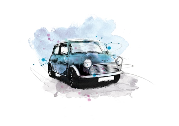 クラシックミニアートプリント、ミニイラスト、ミニドローイング