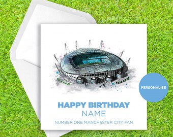MANCHESTER CITY FC HAPPY BIRTHDAY CARD PRESENT NEW GIFT MANCHESTER CITY FC HAPPY BIRTHDAY CARD PRESENT NEW GIFT