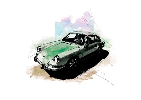 ポルシェ　ペイント　ウッドアート　絵画 ポルシェ ポップアートフレーム （911 GT3 RS） #443の通販