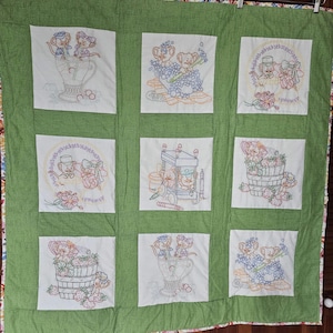 Loving Mice Quilt #2