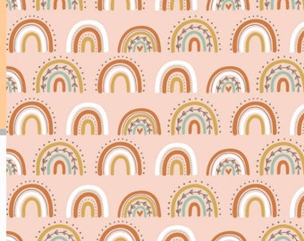 Blush Rainbows - From Camelot Fabrics