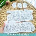 Jacket Flower Hand Embroidery Pattern 8 | Stick And Stitch Transfer Patch | Peel And Stick Embroidery Paper | Wash Away Embroidery Patterns product logo