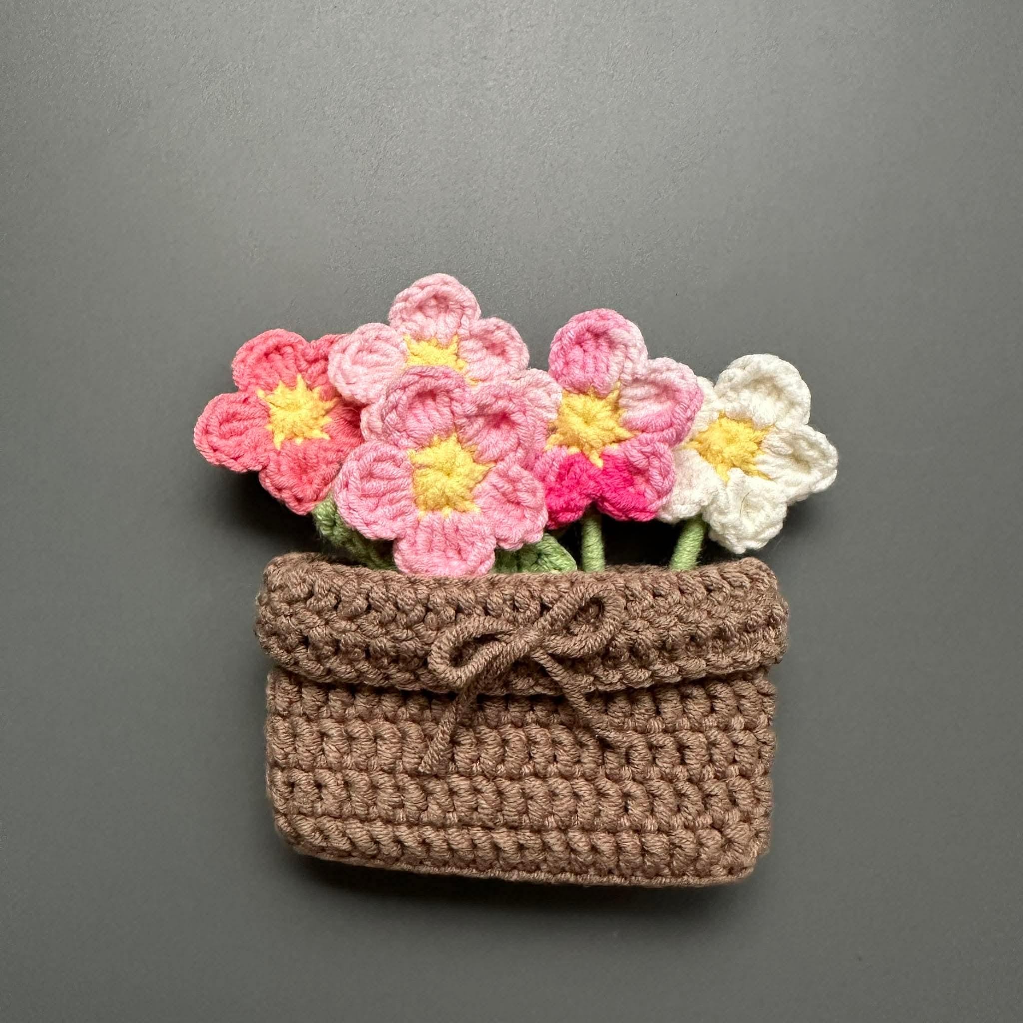 Fridge Magnet Set Sunflower Wool | Cute Fridge Decor | Kitchen