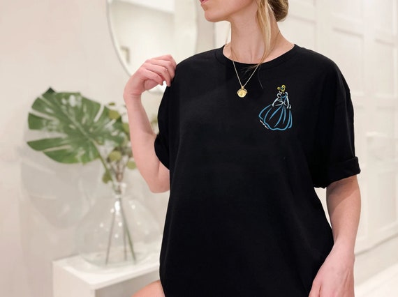Cinderella Embroidered T-shirt Disney 