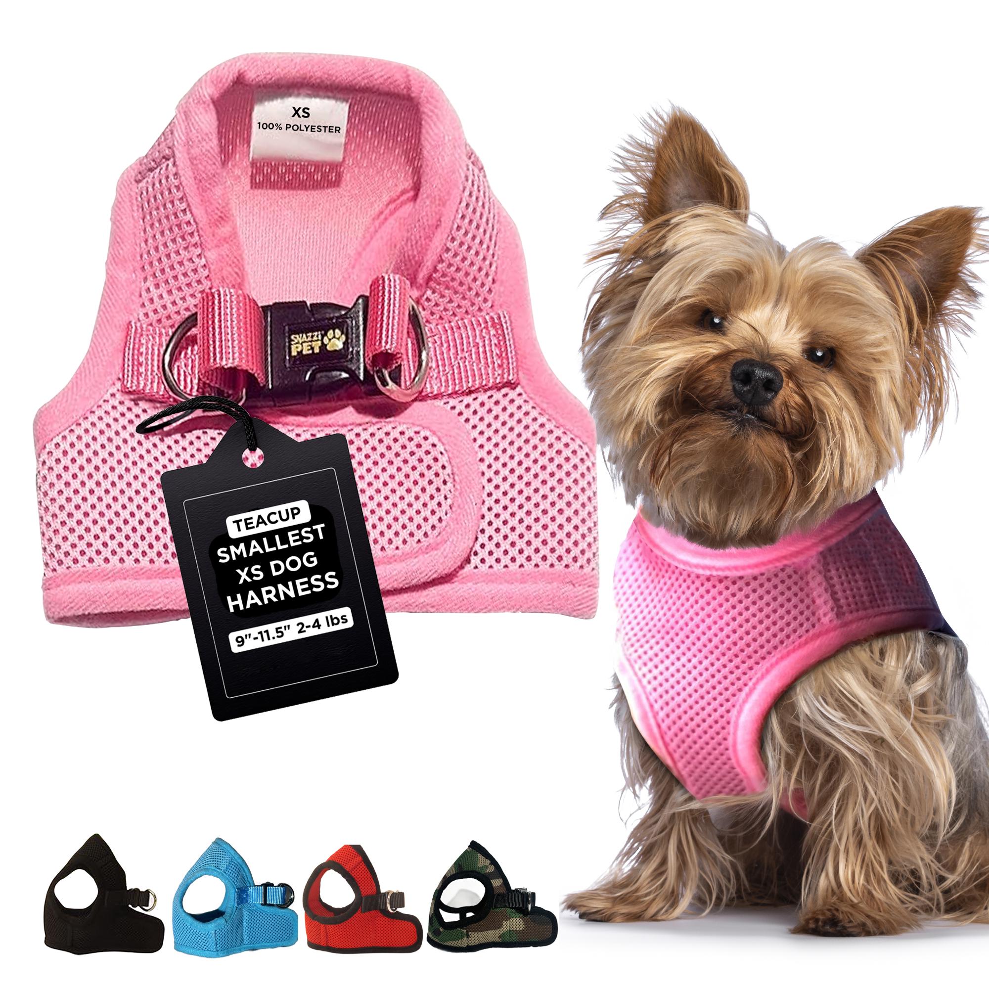 Snazzi Pet No Pull Soft Mesh Comfy Step in Dog Vest Harness for
