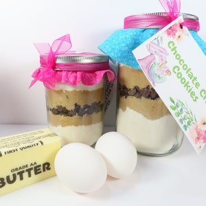 DIY Cookie Mix in a Mason Jar: Classic Flavors