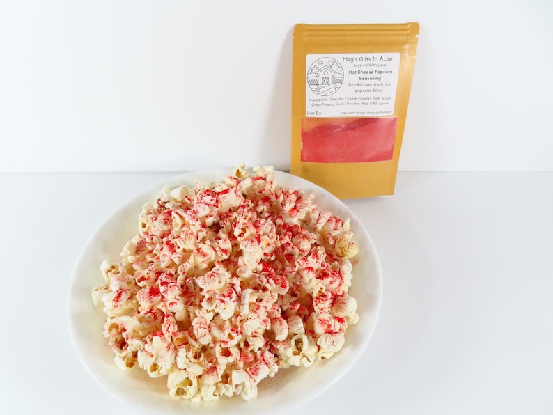 Gourmet Popcorn Seasoning Mix Hot Cheese, White Cheddar Ranch, Sriracha