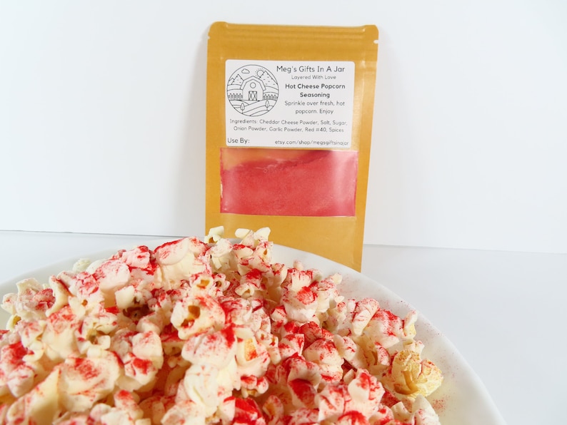 Gourmet Popcorn Seasoning Mix Hot Cheese, White Cheddar Ranch, Sriracha