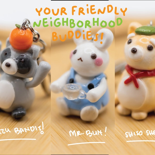 Polymer Clay Keychain - Etsy